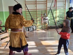 Pokaz historyczny „Rekonstrukto” w naszej szkole